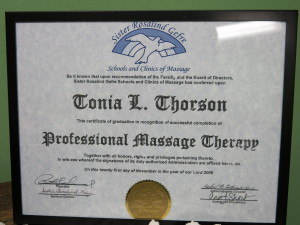 Certified Massage Therapist, Roseville MN